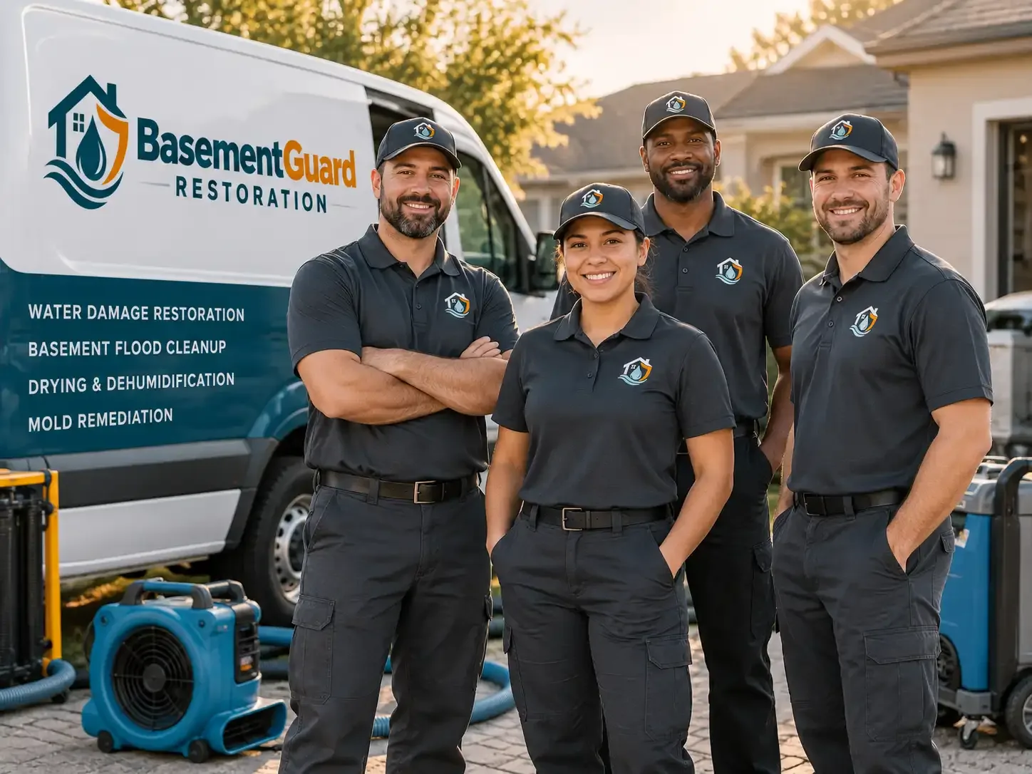 Basement Water Damage Restoration company in Kimballton, IA